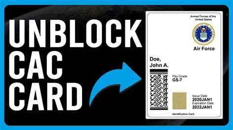 cac card locked or blocked